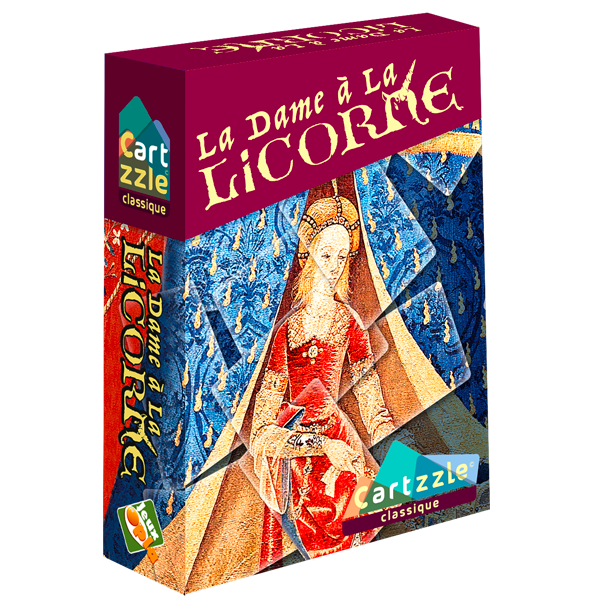 Cartzzle - La dame à la licorne - Jeux Opla